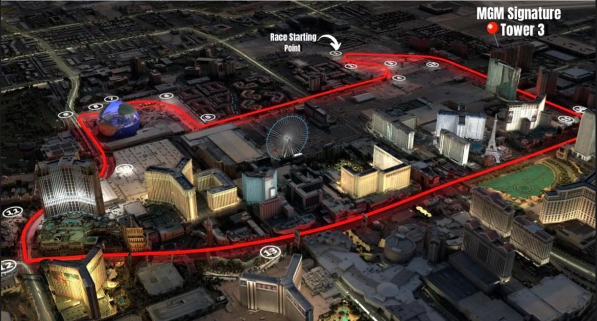Balcony Full Strip View Suite Mgm Signature Free Valet Las Vegas Exteriör bild