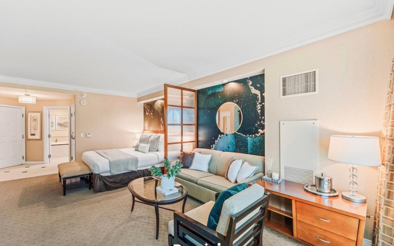 Balcony Full Strip View Suite Mgm Signature Free Valet Las Vegas Exteriör bild