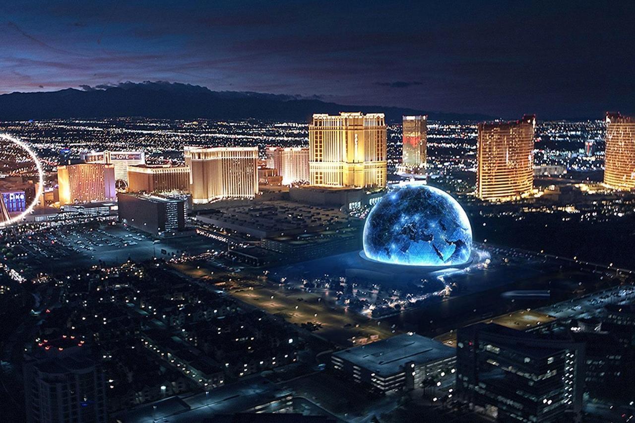 Balcony Full Strip View Suite Mgm Signature Free Valet Las Vegas Exteriör bild