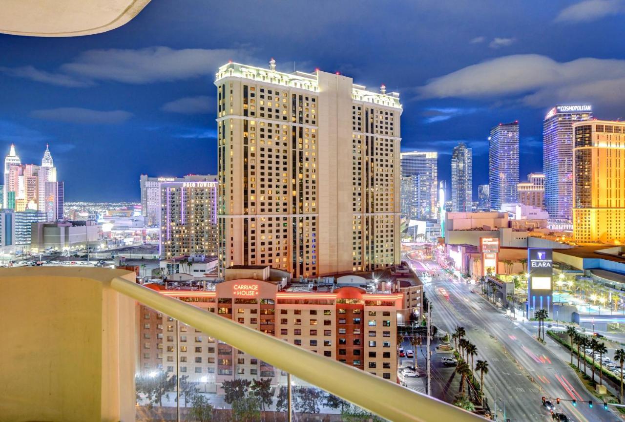 Balcony Full Strip View Suite Mgm Signature Free Valet Las Vegas Exteriör bild