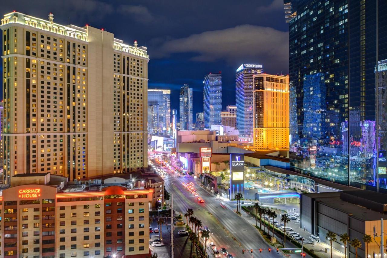 Balcony Full Strip View Suite Mgm Signature Free Valet Las Vegas Exteriör bild