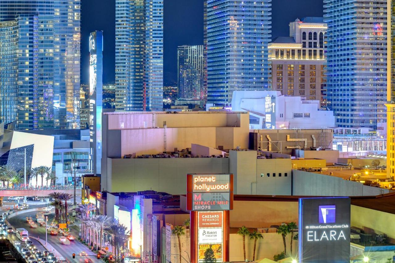 Balcony Full Strip View Suite Mgm Signature Free Valet Las Vegas Exteriör bild